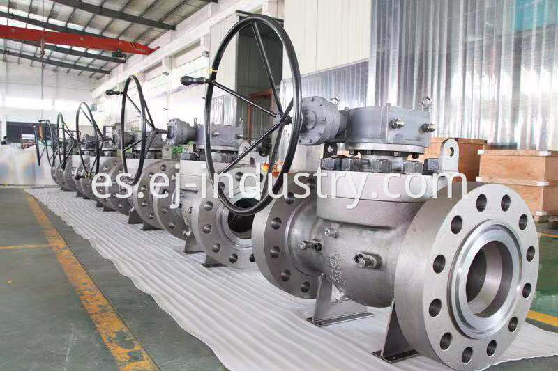 top entry ball valve